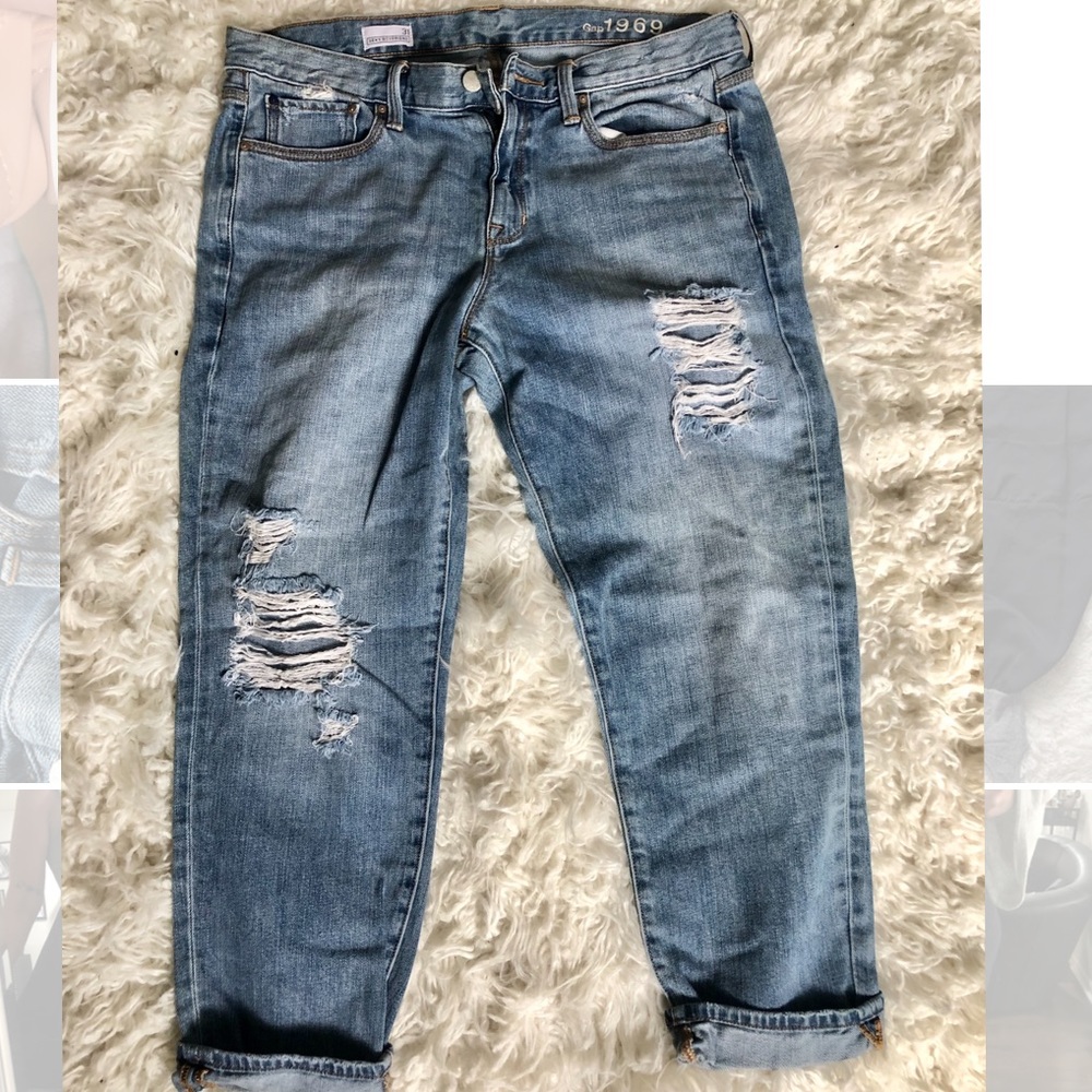 GAP boyfriend jeans like new